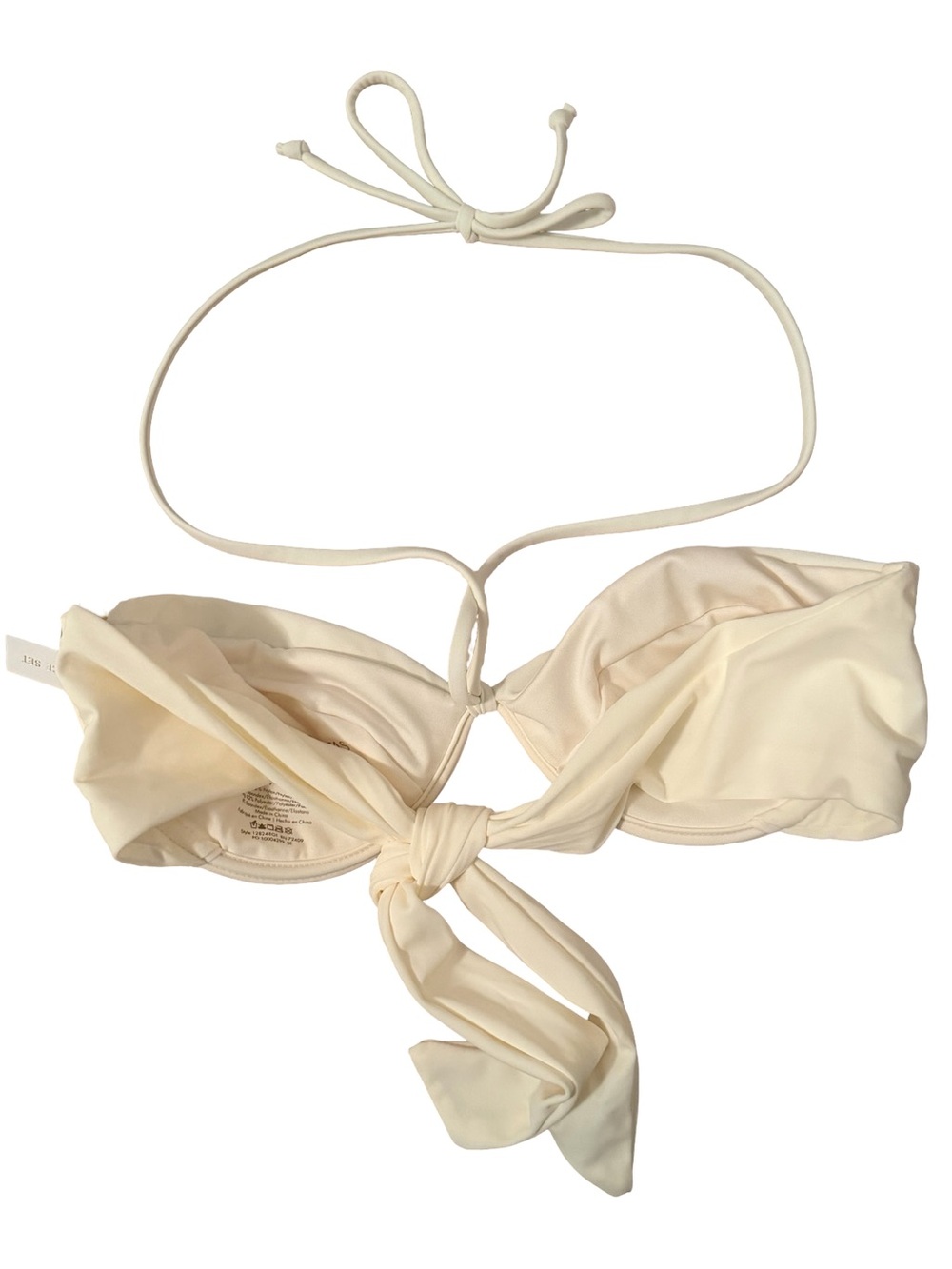 Caroline Constas Ivory Bikini Set S NWT - Picture 6 of 11
